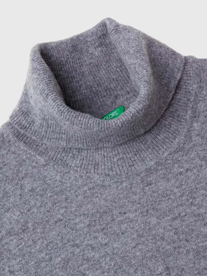 TURTLE NECK SWEATER Homme image number 6